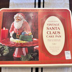 Williams-Sonoma Nordic Ware Vintage Santa Claus 3D Cake Pan - Christmas Holiday